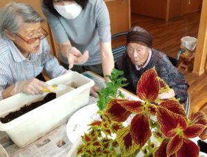 ユニット内の暮らしの写真